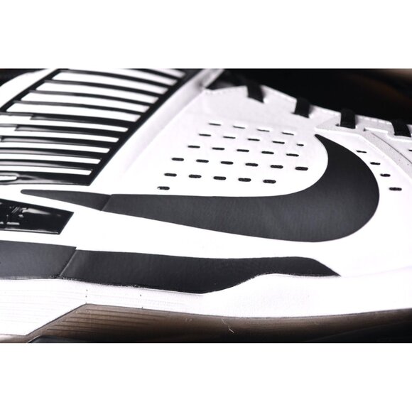 New! Size: 15 Men | Nike Alpha Menace Strong Football Cleats White/Black - Picture 11 of 16